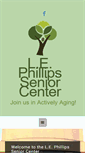 Mobile Screenshot of lephillipsseniorcenter.com